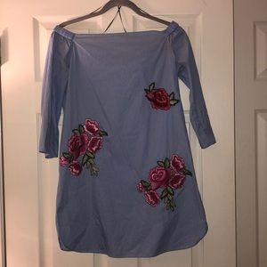 Off the shoulder dress/top